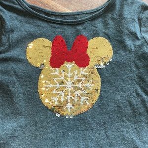 Minnie Mouse Christmas tulle long sleeve dress (7)